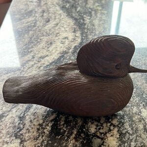 Hand Carved Duck Decoy